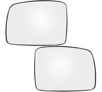 Cristal Retrovisor Lado Para Land Para Rover Para Discovery 3 Retrovisor Lateral Izquierdo Derecho Puerta Conductor Pasajero Con Calefacción Convexo(Pair)