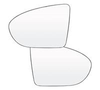 Cristal Retrovisor Lateral Para Nissan Para Qashqai J10 07-14 Espejo Retrovisor Puerta Convexo Calentado LH/RH Con Placa Posterior 96302BR72A 96301BR72A Lado Conductor Copiloto(Left and Right)