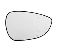 Cristal Retrovisor para Ford Fiesta MK7 2008-2017 Espejo Retrovisor Lateral Calefaccionado para Automóvil Cristal Izquierdo/Derecho Transparente Cristal Espejo retrovisor Exterior(Right)