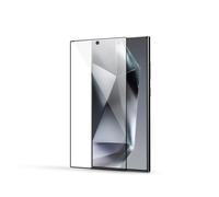 Cristal templado 2.5D con borde reforzado para privacidad, compatible con Samsung S23+.