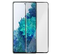 Cristal templado 9H Biselado para Galaxy S20 FE - Marco negro