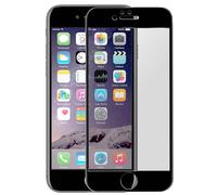Cristal templado 9H biselado para iPhone 6 y 6S - Marco negro