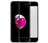 Cristal templado 9H biselado para iPhone 7 Plus y 8 Plus - Marco negro