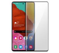 Cristal templado 9H biselado para Samsung Galaxy A51 - Marco negro