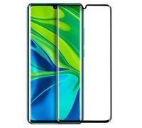 Cristal templado 9H biselado para Xiaomi Mi Note 10 y 10 Pro- Marco negro