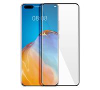 Cristal templado 9H Curvo para Huawei P40 Pro - Marco negro
