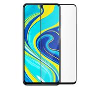 Cristal templado 9H para Xiaomi Redmi Note 9S / 9 Pro / 9 Pro Max - Marco negro