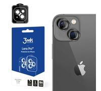 Cristal templado para lente de cámara para iPhone 15 Plus - 3MK Lens Protection Pro Graphite
