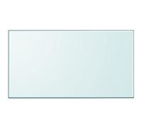 Cristal templado para mesa de vidaXL Rectangular 1200x650 mm