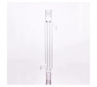 Cristalería de Laboratorio Condensador recto de refrigeración L. 100 mm/200 mm/300 mm/400 mm/500 mm Condensador con tubo interior Boca esmerilada estándar 29/32(E.L.300mm)