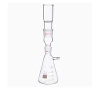 Cristalería de Laboratorio Dispositivo de filtración con filtro de 250 ml y 500 ml, método experimental, instrumento de succión(500ml)