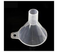 Cristalería de Laboratorio Embudo de plástico PP de 150 mm con cabezal plano for laboratorio
