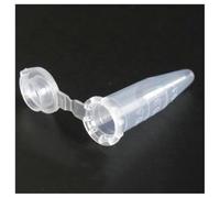Cristalería de Laboratorio Tubo de ensayo de muestra de 0,2/0,5/1,5/2/5/7/10 ml, tubo de centrífuga de plástico con tapa for experimentos(5ml 300pcs)