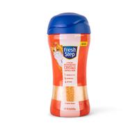 Cristales de arena para gatos Fresh Step con aroma a brisa tropical de verano, desodorante para caja de arena para gatos, combate los olores y ne