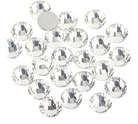 Cristales de imitación 3D for uñas, sin planchado, for decoración de uñas, perforación en caliente, for arte de uñas, creación artística, etc. Pedreria Hotfix(Clear,SS3-1440pcs)