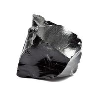 Cristales de obsidiana negra en bruto, cristales curativos grandes de 1.2-2 pulgadas, piedras naturales en bruto para vasos, cabbing, rocas de fuente, decoración, pulido, envoltura de alambre, wicca y