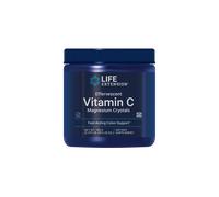 cristales efervescentes de vitamina C y magnesio - 180g- life extension