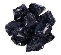 Cristales en bruto natural a granel Arenisca azul natural Accesorios para el hogar Joyería Difusor de cristal Piedra Aroma Piedra rota Piedra decorativa Piedras y cristales(1-2cm100g)
