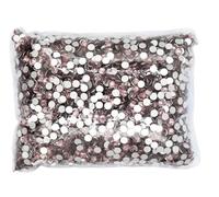 Cristales Hotfix SS3-SS20 Cristal AB con parte posterior plana, diamantes de imitación sin fijación por calor, Strass AB for decoración de uñas(Lt.Amethyst,Ss3 14400pcs)