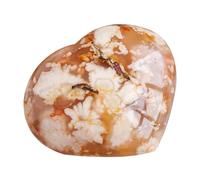 Cristales medicinales de Blumbe-Ac. medicinal tallado a mano, piedra en de corazón por miedo, reducción del estrés, meditación