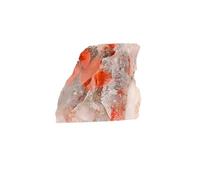 Cristales Naturales a Granel Adornos de Piedra de Sangre Natural, Cristal en Bruto, Muestra de Mineral, Piedra difusora de aromaterapia Piedras Curativas(2-3cm)