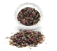 Cristales Naturales Grava Mineral Gema Mineral Espécimen Energía Amatista Piedras Curativas Ágatas Coloridas Para Acuario Decoración Del Hogar DIY,Color Turmalina,50 Gramos
