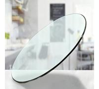 Cristales Para Mesa De Centro, Mesa Comedor Redonda, Tablero De Vidrio Templado Para Mesa Auxiliar 28cm-100cm, Tapa De Cristal Exterior(32cm(12.6in))