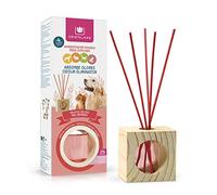 CRISTALINAS. Ambientador & Absorbe Olor Mikado para Mascotas. 0% Alcohol. Mas de 4 semanas de duración. Aroma Frutos Rojos. (2x30ml)