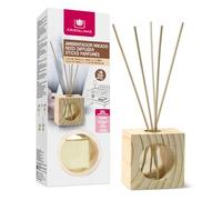 CRISTALINAS | Ambientador Mikado Cubo de Madera | Aroma Vainilla | Larga Duración 4 Semanas | 30ml | 0% Alcohol