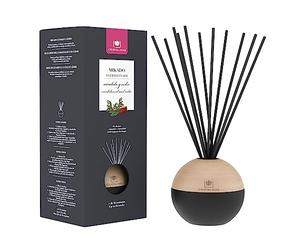 CRISTALINAS | Ambientador Mikado Esfera Premium | Ambientador Hogar | Aroma Sándalo y Cedro | Sensual | Larga Duración más de 16 Semanas | 180ml | 0% Alcohol |