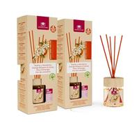 CRISTALINAS | Pack 2 Ambientador Mikado Clásico | 100% Puro | Larga Duración 8 Semanas | 2x35ml | 0% Alcohol (Azahar, 2x35ml)
