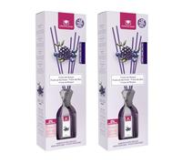 CRISTALINAS | Pack 2 Ambientador Mikado | 100% Puro | Larga Duración 12 Semanas | 2x90ml | 0% Alcohol (Frutos del Bosque, 90ml)