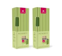 CRISTALINAS | Pack 2 Ambientador Mikado para Hogar | Fragancia Larga Duración 8 Semanas | 2x35ml | 0% Alcohol (Pistacho)