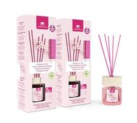CRISTALINAS | Pack 2 Ambientador Mikado para Hogar | Fragancia Larga Duración 8 Semanas | 2x35ml | 0% Alcohol (2x35ml, Cerezo)