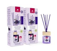 CRISTALINAS | Pack 2 Ambientador Mikado para Hogar | Fragancia Larga Duración 8 Semanas | 2x35ml | 0% Alcohol (2x35ml, Frutos del bosque)