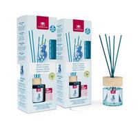 CRISTALINAS | Pack 2 Ambientador Mikado para Hogar | Fragancia Larga Duración 8 Semanas | 2x35ml | 0% Alcohol (2x35ml, Bebé y colonia)