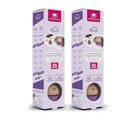 CRISTALINAS | Pack 2 Ambientadores Esfera para Coche| Aroma a Frutos del Bosque | Absorbe los Malos Olores de tu Vehículo con un agradable Aroma | Larga Duración 8 Semanas | 6 ml | 0% Alcohol