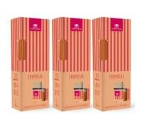 CRISTALINAS | Pack 3 Ambientador Mikado | 100% Puro | Larga Duración 8 Semanas | 3x35ml | 0% Alcohol