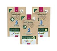 CRISTALINAS | Pack 3 Ambientador Percha para Armario | Aroma Bebé y Colonia | Ecopack 100% Reciclable | Larga Duración 60 Días | 0% Alcohol