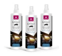 CRISTALINAS | Pack 3 Spray Ambientador para Coche | Apto para Textiles | 100ml | Neutraliza eficazmente y al instante los malos olores (Pack 3, Bebé y Colonia)