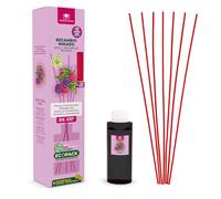 CRISTALINAS | Recambio Ambientador Hogar Mikado + Cañas | Aroma Moras| Ideal para casa y oficina | 100% Puro | Calidez | Larga Duración 12 Semanas | 85ml | 0% Alcohol