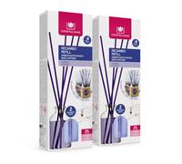 CRISTALINAS. Recambio x2 para Ambientador Mikado de Cubo de Madera. 0% Alcohol. Mas de 8 semanas de duración. 2x30ml. Aroma Lavanda. (4x30ml)