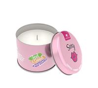 CRISTALINAS, Vela en Lata Feel Good Fragance. Mas de 35h. Reutilizable. Aroma Cerezo en Flor. (Pack 3)