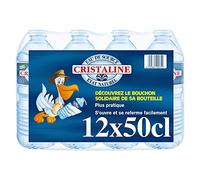 CRISTALINE - Agua de manantial natural Pack de 12 x 50 cl - Precio de la unidad