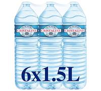 Cristaline - Agua de manantial natural pack de 6 x 1,5 l, la unidad - Oferta especial