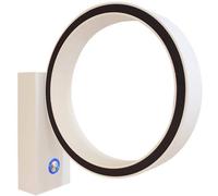 Cristalrecord Aplique led blanco de aluminio y luz regulable