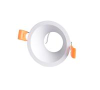 CristalRecord - Aro empotrable Living Redondo Blanco 01-076-01-000 - CR 01-076-01-000