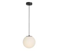 CristalRecord Lámpara de techo colgante Boston Negro Opal 1xE14