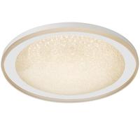 Cristalrecord Plafón led 40w beige de acrílico con mando