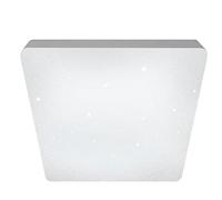 CristalRecord - Plafón LED 72W Sever Cuadrado Estrellas 27-602-72-100 - CR 27-602-72-100